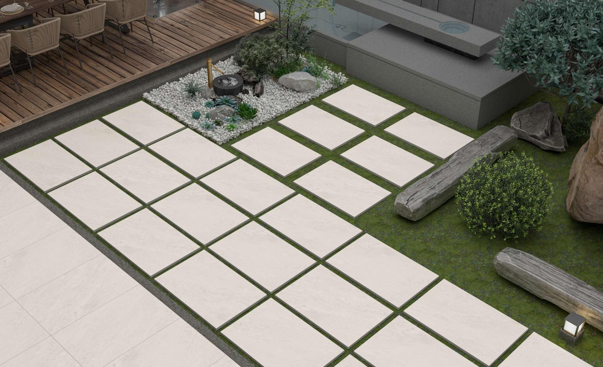 Porcelain Paving